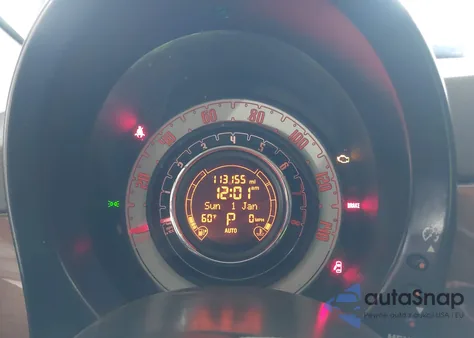 2015 Fiat 500 Pop z USA, uszkodzony, nr VIN 3C3CFFAR5FT508900